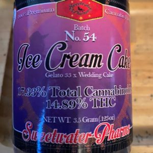 ice cream cake by sweetwater pharms strain review by trunorcal420 2