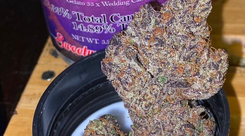 Description for feminized strain marijuana Ice Cream Cake