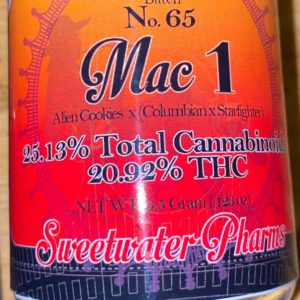 mac 1 by sweetwater pharms strain review by trunorcal420 2