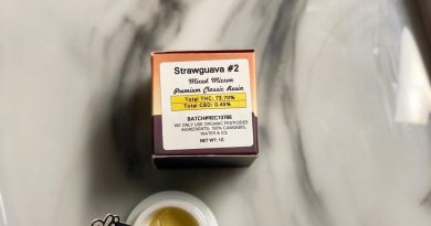 strawguava #2 rosin by olio concentrate review by upinsmokesession