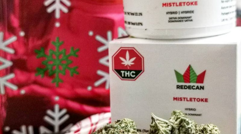 mistletoke by redecan strain review by cannasteph