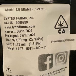 mochi by lyfted farms strain review by trunorcal420 2