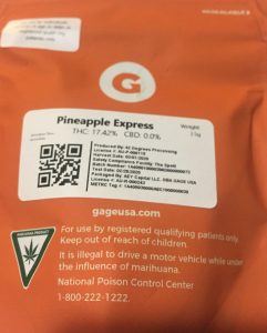 pineapple express by gage cannabis strain review by fullspectrumconnoisseur