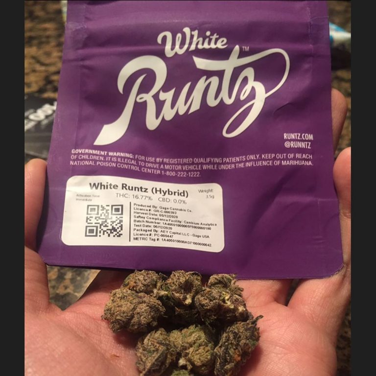 Strain Review: White Runtz By Gage Cannabis - The Highest Critic