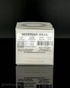 nigerian haze by source cannabis strain review by thefirescale 3