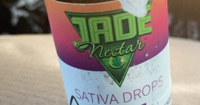 sativa drops by jade nectar tincture review by sjweedreview