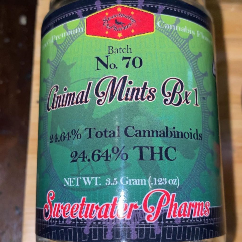 Strain Review Animal Mints Bx1 by Sweetwater Pharms The Highest Critic