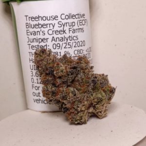 blueberry syrup by evan's creek farms strain review by pdxstoneman