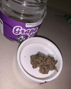 grapegasm by north country pharms strain review by christianlovescannabis