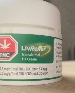 1 to 1 transdermal cream by livrelief topical review by brandiisbaked 2