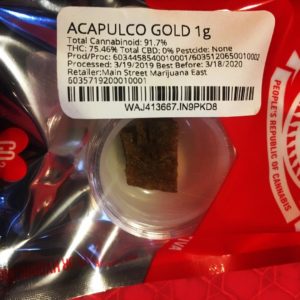 acapulco gold wax by perecan farms concentrate review by 502strainsheet 2