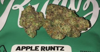 apple runtz by newszn strain review by boofbusters420