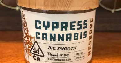 big smooth by cypress cannabis strain review by canu_smoke_test