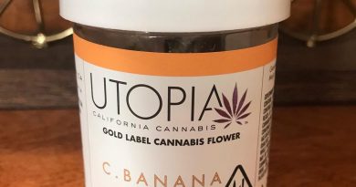 c banana by utopia farms strain review by can_u_smoke_test