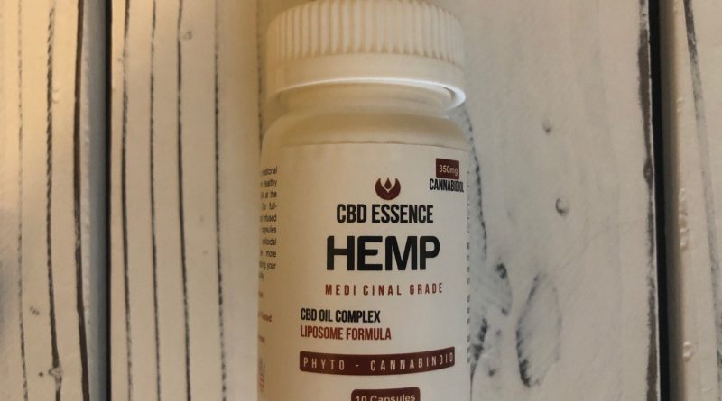 cbd essence full spectrum hemp pills review