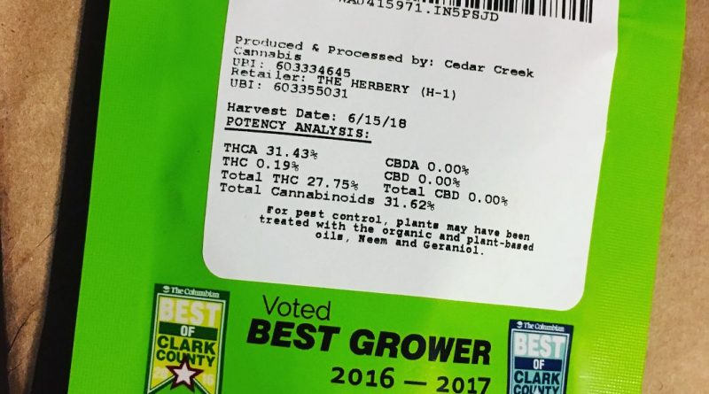 chem dawg by cedar creek cannabis strain review 502strainsheet