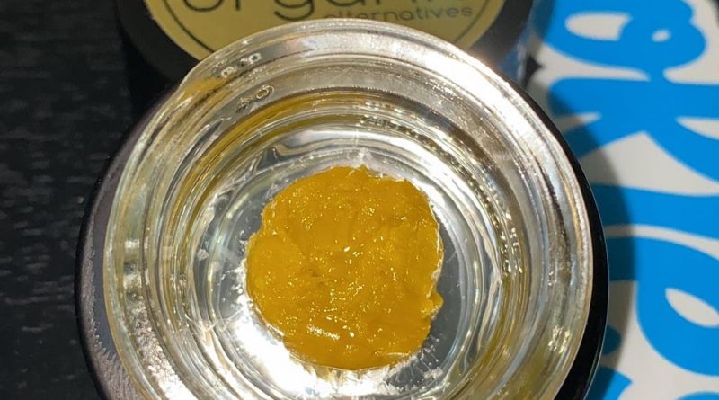 general tso's cookies live resin by organic alternatives concentrate review by no.mids