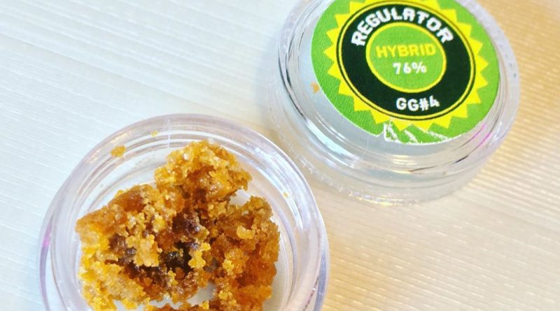 gg#4 sugar wax by regulator xtracts concentrate review by 502strainsheet
