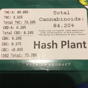 hash plant crumble by evergreen extracts concentrate review by 502strainsheet 2