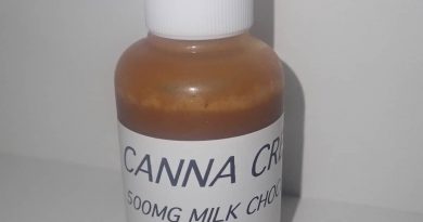 milk chocolate sauce by canna creations edible review by the_originalcannaseur