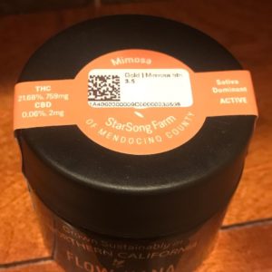 mimosa by flow kana strain review by canu_smoke_test 2