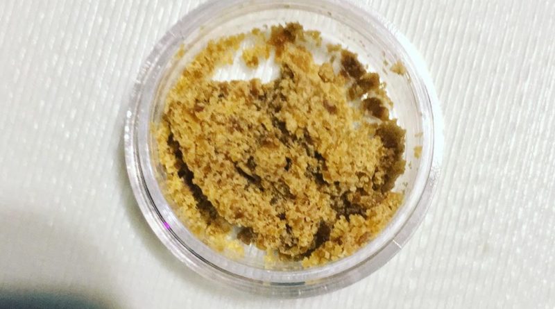 pink champagne crumble by slab mechanix concentrate review by 502strainsheet