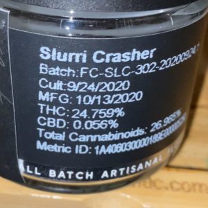 slurri crasher by floracal farms strain review by trunorcal420