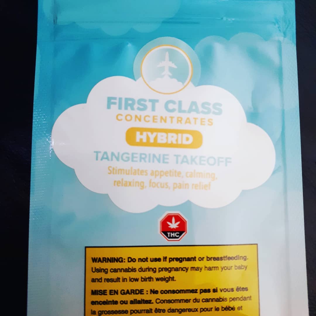 tangerine takeoff shatter by first class concentrates dab review by hippie_budz
