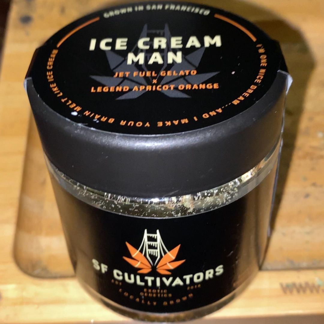 Strain Review Ice Cream Man By Sf Cultivators The Highest Critic