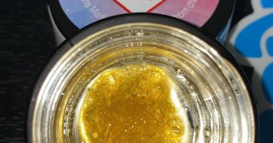 peachnana cookies live resin by chronic creations concentrate review by no.mids