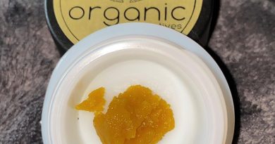 tropicalia og live resin by organic alternatives concentrate review by no.mids