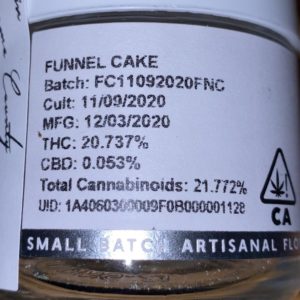 funnel cake by floracal strain review by trunorcal420 2