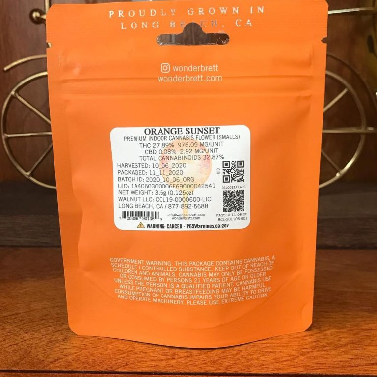Strain Review: Orange Sunset by Wonderbrett - The Highest Critic