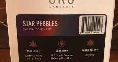 star pebbles by cru cannabis strain review by can_u_smoke_test