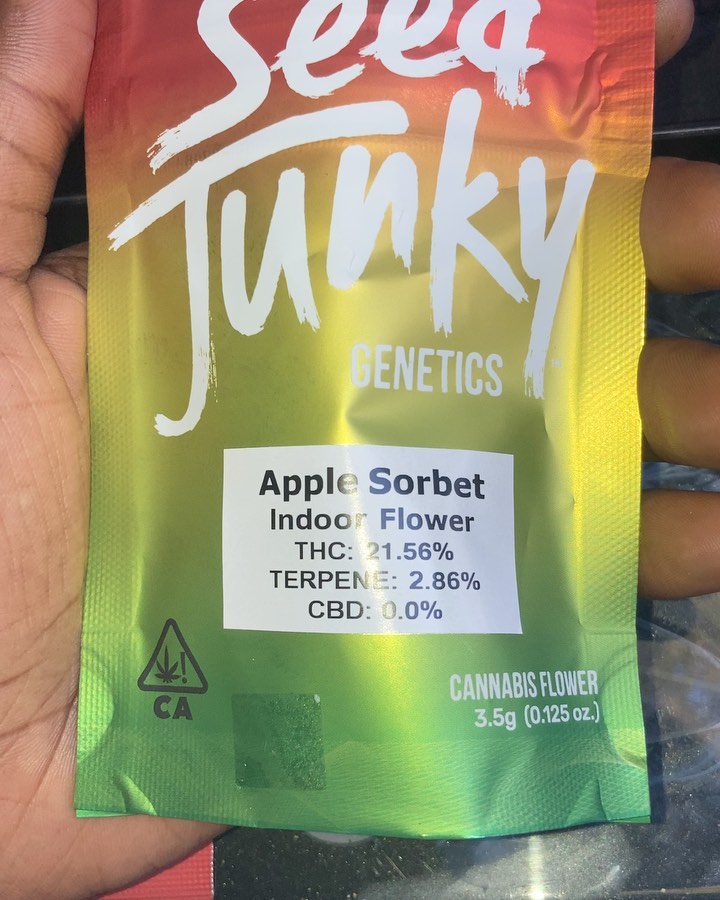 apple sorbet by seed junky genetics strain review by sjweed.review