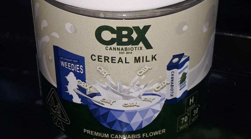 cereal milk by limited tree genetics strain review by sjweed.review