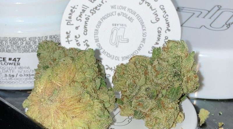 pan dulce 47 by 710 labs strain review by sj.weedreview