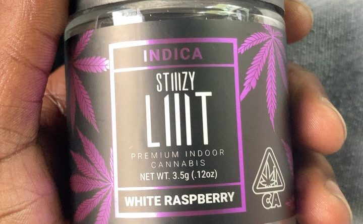 white raspberry by stiiizy liiit strain review by sjweed.review