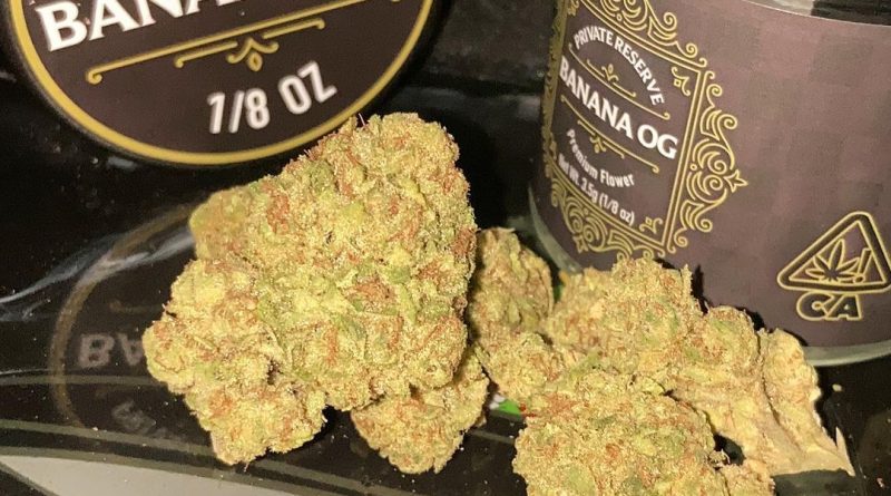 banana og by private reserve strain review by sjweed.review