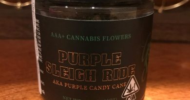 purple sleigh ride by green shock farms strain review by can_u_smoke_test 3