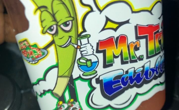 strawberry lemonade by mr. trippy's edibles drinkable review by sjweed.review