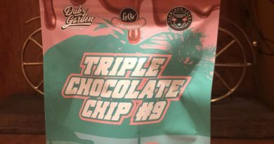 triple chocolate chip #9 by flamingo farms strain review by can_u_smoke_test