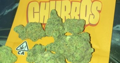 churros by south bay connetics strain review by sjweed.review