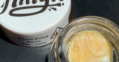 guava dawg rosin by kalya extracts dab review by budfinderdc
