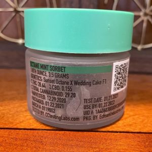 octane mint sorbet by farm2lab strain review by can_u_smoke_test 2