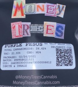 purple peso by money trees strain review by trunorcal420 2