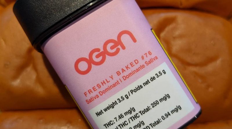 freshly baked #76 strain review by ogen