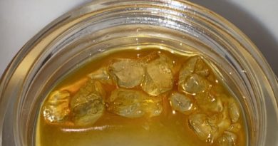 purple punch live resin diamonds concentrate review by slumpysmokes