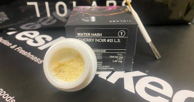cherry noir #21 water hash by 710 labs concentrate review by cali_bud_reviews