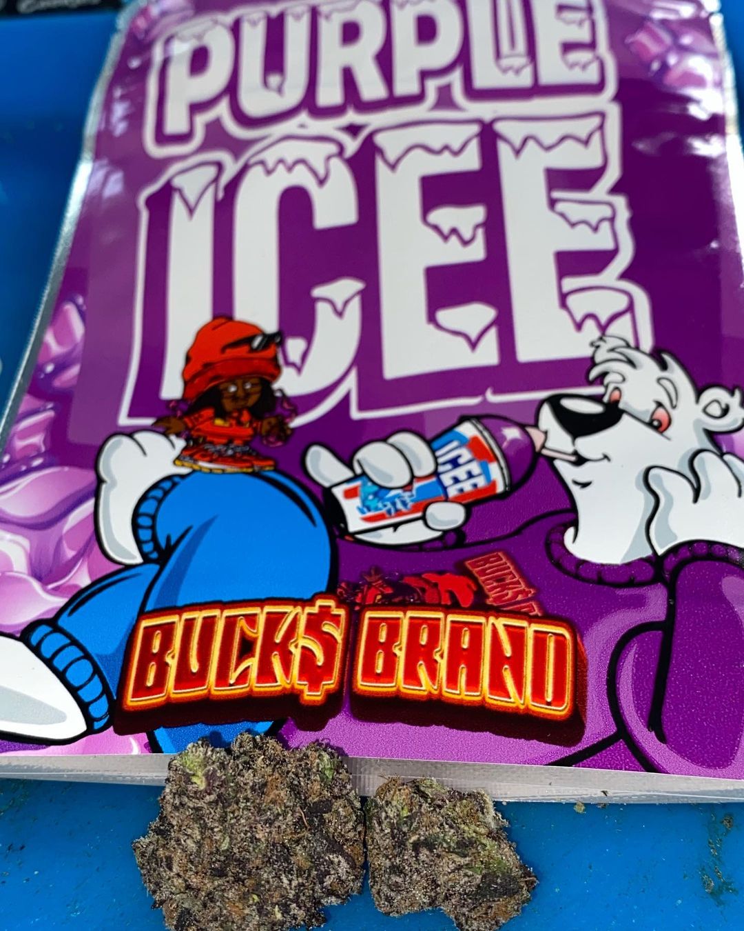 Strain Review Purple Icee By Bucks Brand The Highest Critic 8273